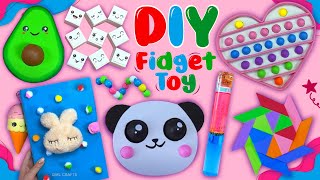 25 DIY Best Fidget Toys to Relieve Stress - Viral TikTok Videos - Super Funny POP IT and Stress Ball