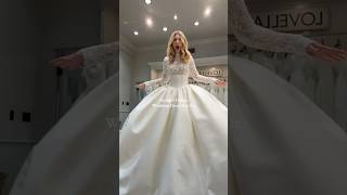 A HUGE Grace Kelly Inspired Ballgown Wedding Dress