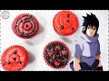 NARUTO SHARINGAN CUPCAKES ❤️ Anime Food Baking Dessert Recipe Ideas