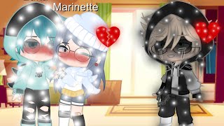 ... Is Marinette CHEATING On Adrien?! | Mlb | Gacha Club