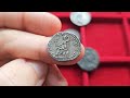 unboxing a lot of roman coins