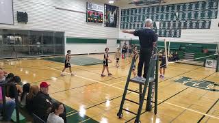 Sr. Boys Volleyball. GAME 1 Holy Cross hosting Bethlehem.