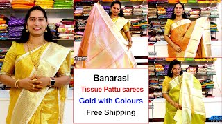 Offer Sale Banarasi Tissue Pattu #kanakadurgacollections #traditionalsarees #trending #partywear