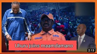 BREAKING:UHURU JOINS RAILA IN MAANDAMANO AGAINST PRESIDENT RUTO #citizentvlive