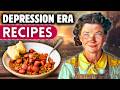 1 Hour Of Depression-Era Foods That VANISHED From The Family Table!