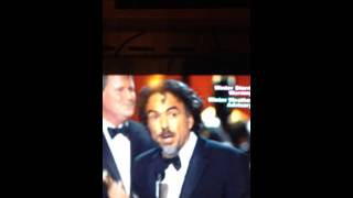 Alejandro González Iñarritu gana 2 oscar