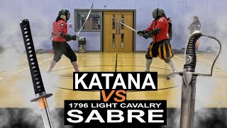 1796 Light Cavalry SABRE vs KATANA