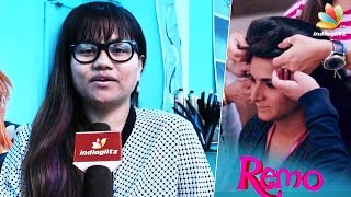 Kashmora Nayanthara and Sivakarthikeyan's Hair Stylist Interview || Rachel on Remo Trailer Making