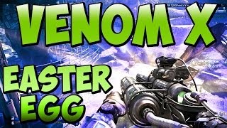 Call of Duty Ghosts - How to Get The "VENOM X" Secret Weapon Easter Egg on "UNEARTHED" | Chaos