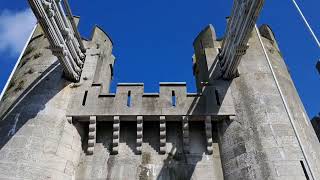 A Walk Across Conwy Suspension Bridge