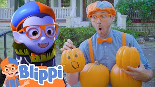 Spooky Halloween House With Blippi | Fun & Educational Videos for Toddlers | Blippi Wonders