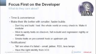 Developing Best Practices for Using Hudson CI