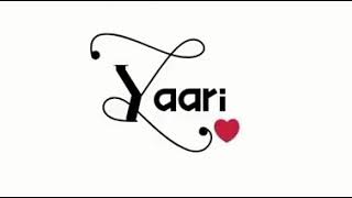 Yaari hai - Tony Kakkar | Riyaz Aly | Siddharth Nigam | Happy Friendship Day | Official Video