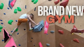 Our first time at the brand new gym, Boulder Exe.