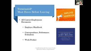 Addressing Legal Issues During Employment Transition