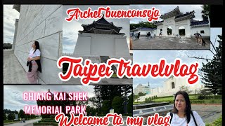 Taiwan travel:WALKTHROUGH CHIANG KAI SHEK NEMORIAL PARK#travelvlog #walking #11.13.24#satisfying