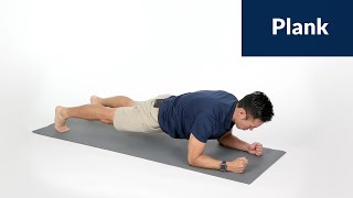 Plank Exercise for Low Back Pain