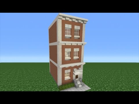 Minecraft Tutorial: How To Make A Town House Minecraft Tutorial: How To Make A Town House
