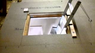 Aluminium Ladder Installation - Loft Ladder Scotland