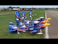 AWESOME DISPLAY OF THE RED BULL AEROBATIC TEAM