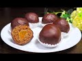Only 3+1 ingredients! Dessert without sugar, oven, flour! You will be amazed!