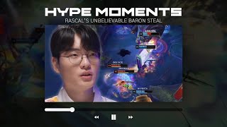 3위: 라스칼 당구 바론 스틸 | 2023 LCK 스프링 Hype moments