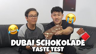 DUBAI SCHOKOLADE TESTEN mit KHOISPAPA🍫😂