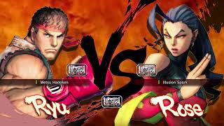 [USF4] GuangzhouRyu (Ryu) vs. Hungryy Eyes (Rose) [Endless Battle]