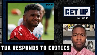 Ryan Clark doesn't care about Tua Tagovailoa throwing deep balls to Tyreek Hill in OTAs | Get Up