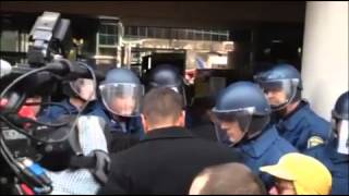 Rev. Jesse Jackson, Lansing Mayor Virg Bernero enter Romney Building