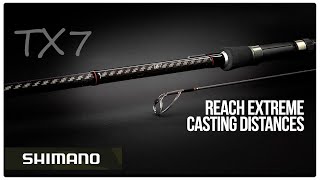 Shimano TX-7 carp fishing rod | Reach extreme casting distances