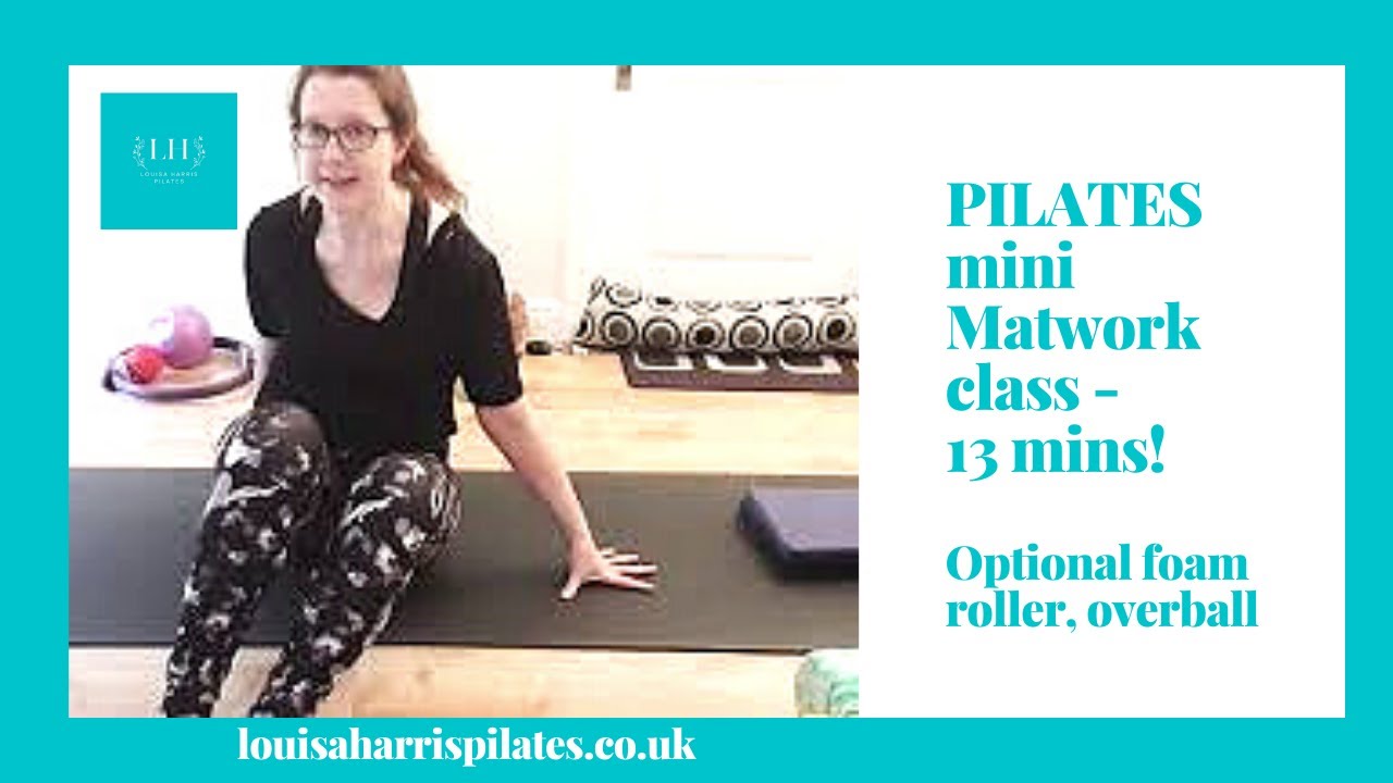 PILATES Matwork Class UNRAVEL Your Spine And Hips - 13 Mins! - YouTube