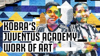 🎨 Street Artist Kobra Collaboration | Inspiring Juventus Academy Brazil 🇧🇷 ⚪⚫