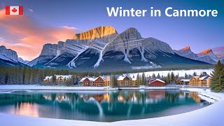 CANMORE Alberta Canada Travel ❄️Winter 2024