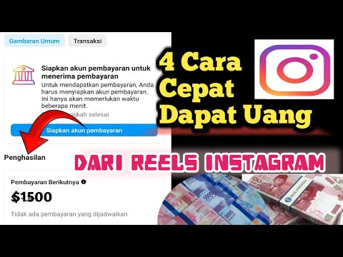 CARA MENDAPATKAN UANG DARI REELS INSTAGRAM MUDAH DIPAHAMI 2024 - YouTube