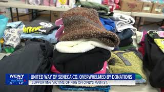 The Finger Lakes Region Rallies to Support the Ovid Community after Massive Fire