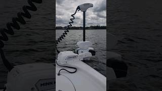 🐟All New Minn Kota Riptide Instinct Quest Trolling Motor is Powerful🐟 #boat #fishing #charleston