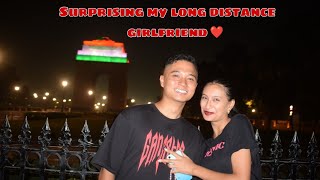 Surprising my long distance Girlfriend😍Siliguri to Delhi❤️ @Deewang16