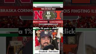 NEBRASKA vs ILLINOIS Best Bets | College Football Week 6 Picks