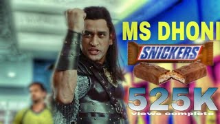 M.S.Dhoni latest add Snickers 2021New add #msdhoni #msdhoninewadd
