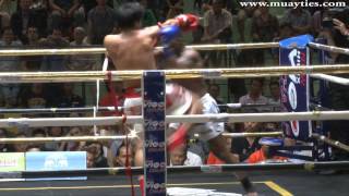 Muay Thai - Somrak Khamsing vs Warren Tu - New Lumpini Stadium, 28th February 2014