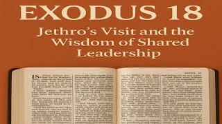 Exodus 18 – Jethro's Visit and the Wisdom of Shared Leadership l Don't forget your Jesus Christ