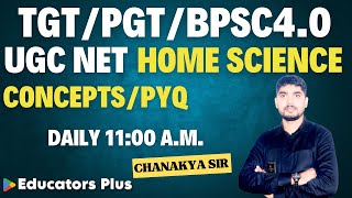 HOME SCIENCE for UPTGT/UPPGT UGC NET  #educators_plus #homescience