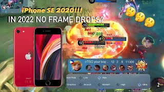 MOBILE LEGENDS FANNY GAMEPLAY | IPHONE SE 2 (2020) IS GOOD AT GAMING? | ULTRA GRAPHICS MODE