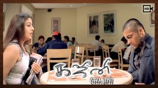 Ghajini Tamil Movie | Scenes | Nayanthara Meet Suriya At Coffee Shop