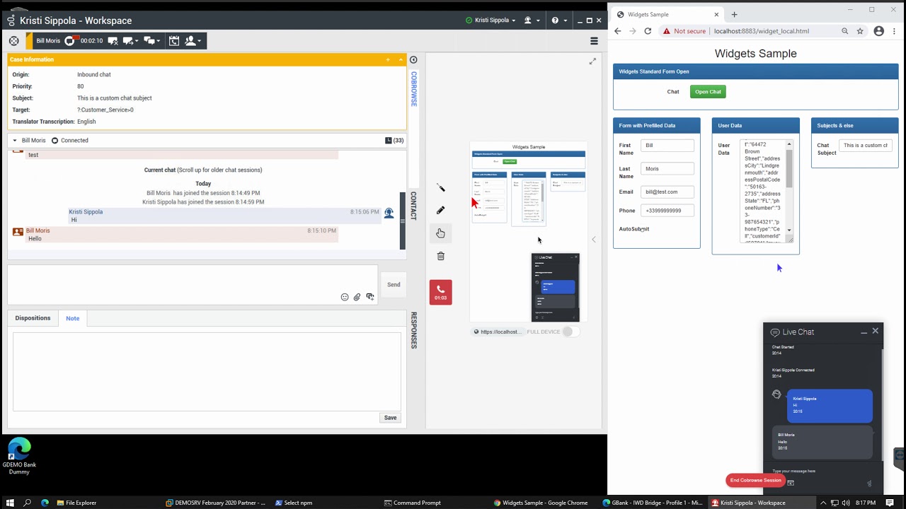 Workspace Desktop Edition