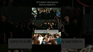 It's funny how many us still unaware abt 65th Grammy without BTS 😂The Power BTS Holds is incredible🔥