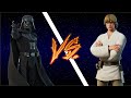 Luke Skywalker vs Darth Vader in Fortnite! (Star Wars)