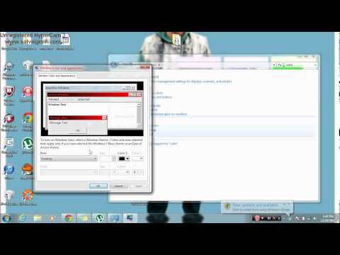 How To CHANGE Font & Color on Windows 7 (Laptop/Pc) How To CHANGE Font & Color on Windows 7 (Laptop/Pc)
