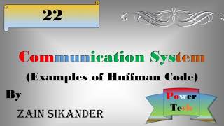Huffman Coding Algorithm | Technique for binary system | Examples | Part 2 | 2020